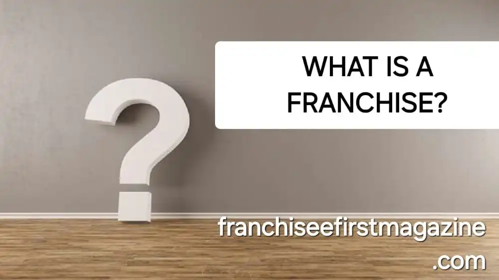 WHAT IS A FRANCHISE?